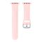  Silikon Armband Apple Watch 42/41/40/38 mm - Ljus Rosa