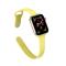  Silikon Armband Apple Watch 42/41/40/38 mm - Gul