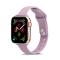  Silikon Armband Apple Watch 42/41/40/38 mm - Lila