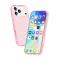  iPhone 17 Pro Skal Hybrid Glitter Rosa