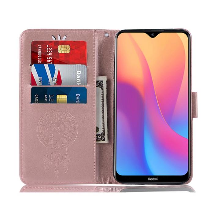 Bild 5,  Xiaomi Redmi 8A - Owl Dream Catcher - Roséguld