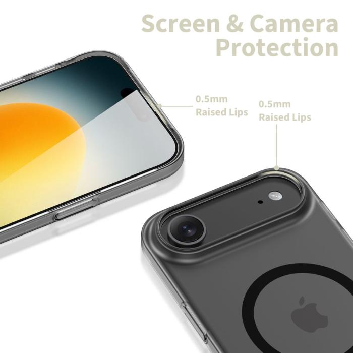Bild 5, Tech-Protect Tech-Protect iPhone Air Skal MagSafe MagSlim Matt Svart