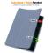 Galaxy Tab S9 FE Plus Fodral Tri-Fold Pennhållare Lila