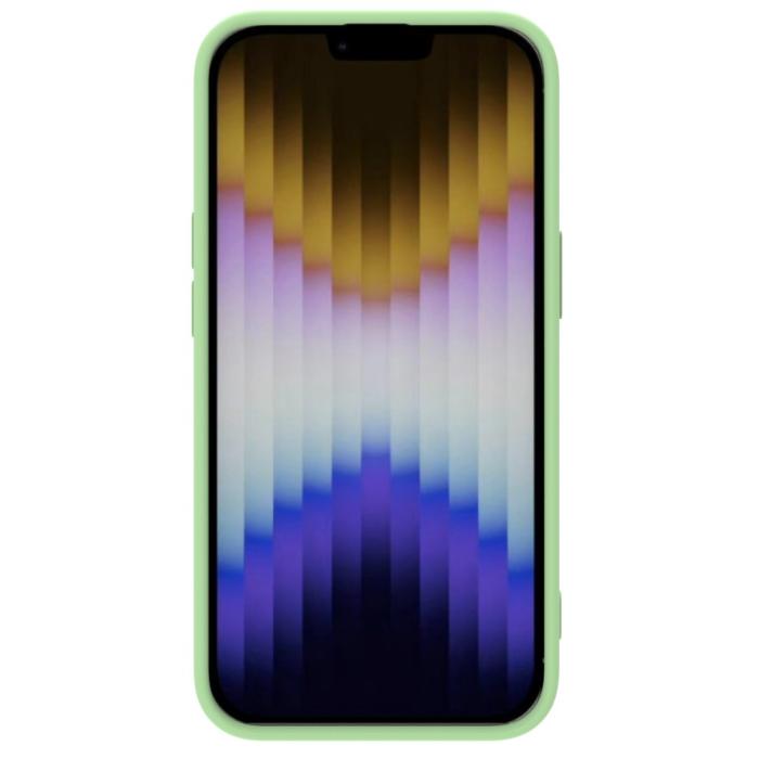 Bild 2, NILLKIN NILLKIN iPhone 14 Plus Skal CamShield Silky Liquid Grön