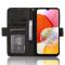  Samsung Galaxy A15 5G Fodral Med Avtagbart Kortfodral Svart