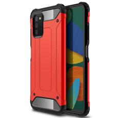  Samsung Galaxy A03s Skal Shockproof Armor Hybrid R&ouml;d