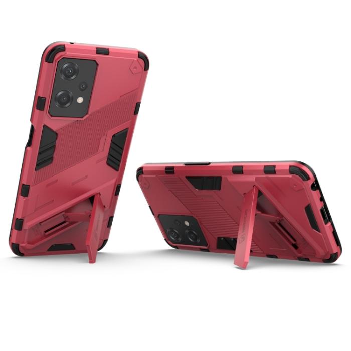 Bild 3,  OnePlus Nord CE 2 Lite 5G Skal Hybrid Armor Kickstand Rosa