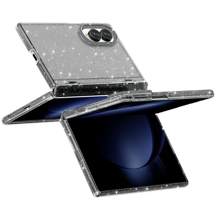Bild 3,  Samsung Galaxy Z Fold 8 Skal Glitter TPU Svart