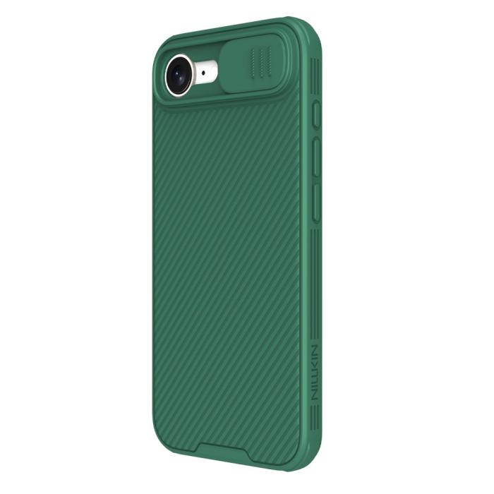 Bild 2, NILLKIN NILLKIN iPhone 17e / 16e Skal CamShield Pro Grön