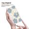  Honor 400 Smart Fodral Läder Blue Daisy