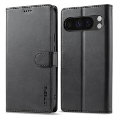 LC.IMEEKE LC.IMEEKE Google Pixel 10 Pro XL Fodral L&auml;der Svart