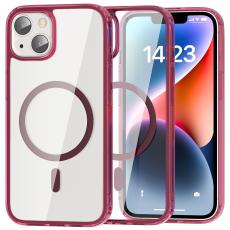 ColorPop ColorPop iPhone 14 Skal CH MagSafe Transparent/R&ouml;d