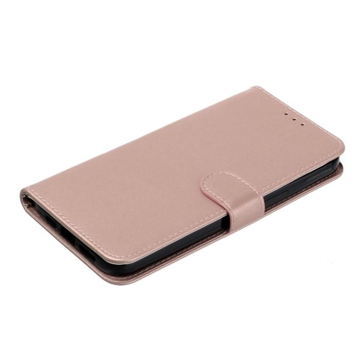Bild 4,  Samsung Galaxy S23 Ultra Fodral Solid Läder Roséguld