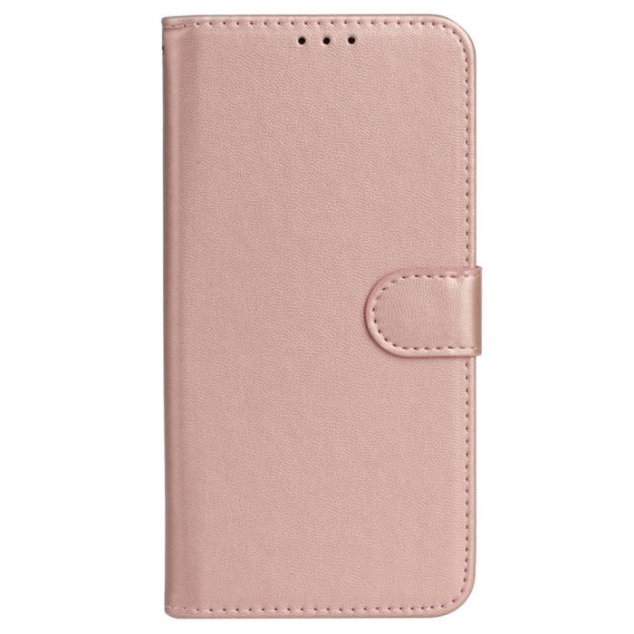 Bild 5,  Samsung Galaxy S23 Ultra Fodral Solid Läder Roséguld
