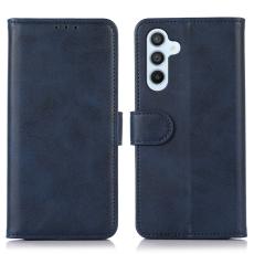  Samsung Galaxy A25 5G Fodral L&auml;der Bl&aring;