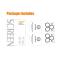 HAT PRINCE HAT PRINCE iPhone 14 Pro / 14 Pro Max 2-PACK Linsskydd Härdat Glas