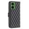  Motorola Moto G35 5G Fodral Diamond Läder Svart