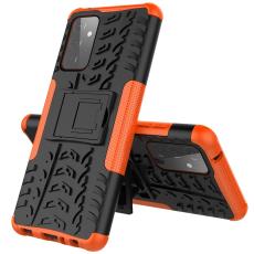  Samsung Galaxy A72 - Ultimata St&ouml;tt&aring;liga Skalet med St&ouml;d - Orange