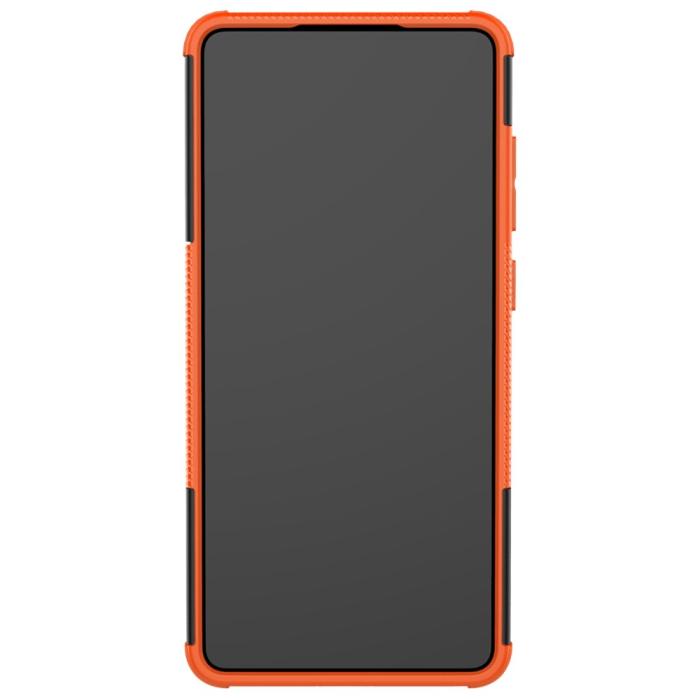 Bild 3,  Samsung Galaxy A72 - Ultimata Stöttåliga Skalet med Stöd - Orange