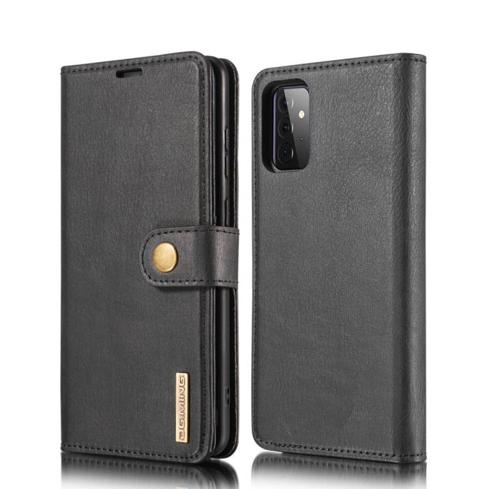 Bild 2, DG.MING Samsung Galaxy A72 - DG.MING 2in1 Magnet Fodral - Svart