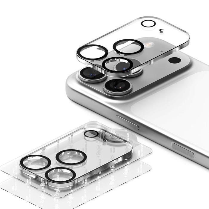 Bild 3, Ringke Ringke iPhone 17 Pro Max 2-PACK Linsskydd Svart