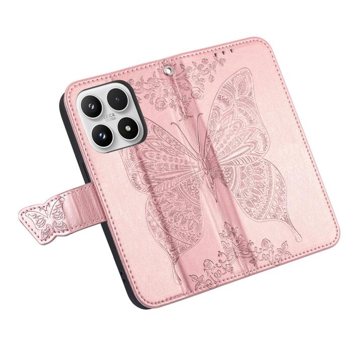 Bild 3,  Xiaomi 17 Fodral Läder Mandala Roséguld