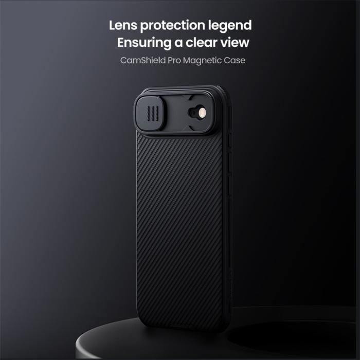 Bild 6, NILLKIN NILLKIN iPhone Air Skal MagSafe CamShield Pro Svart