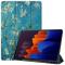  Samsung Galaxy Tab S7 Plus / Tab S8 Plus Fodral Tri-Fold Pennhållare