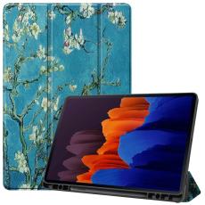 Samsung Galaxy Tab S7 Plus / Tab S8 Plus Fodral Tri-Fold Pennh&aring;llare