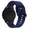  Silikon Armband Smartwatch - Mörk Blå (22 mm)