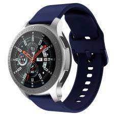  Silikon Armband Smartwatch - M&ouml;rk Bl&aring; (22 mm)