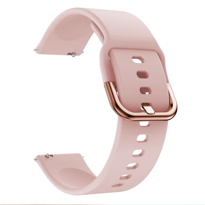 Bild 3,  Silikon Armband Fitbit Versa/Versa 2 - Rosa