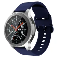  Silikon Armband Smartwatch - M&ouml;rk Bl&aring; (22 mm)