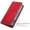  Nokia G10 / G20 Fodral Skin Touch Läder Röd
