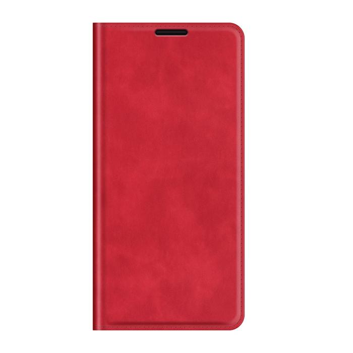 Bild 2,  Nokia G10 / G20 Fodral Skin Touch Läder Röd