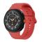KALEBOL KALEBOL Galaxy Watch 8 46/44/40 mm Armband Wave Röd