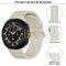 KALEBOL KALEBOL Galaxy Watch 8 46/44/40 mm Armband Wave Röd