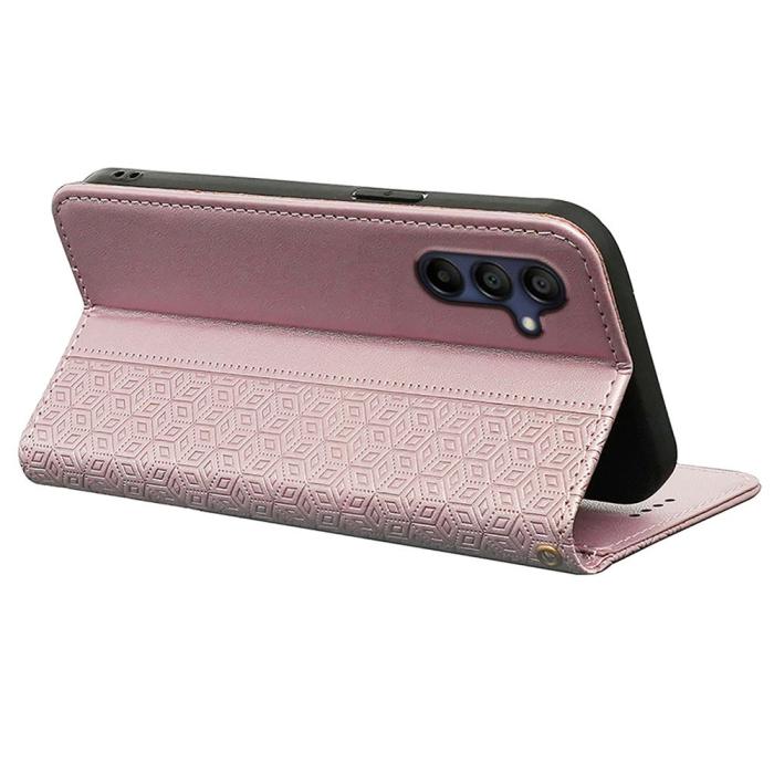 Bild 4,  Samsung Galaxy A56 5G/A36 5G Fodral Flip Läder Roséguld