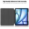  iPad Air 13 2026-2024 Tri-Fold Fodral Pennhållare Peach Blossom