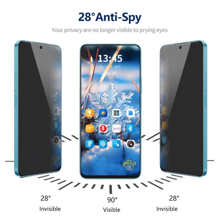 Bild 5, ENKAY ENKAY Galaxy A35 5G/A55 5G Skärmskydd Heltäckande Privacy