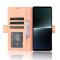 Sony Xperia 1 V Fodral Med Avtagbart Kortfodral Rosa