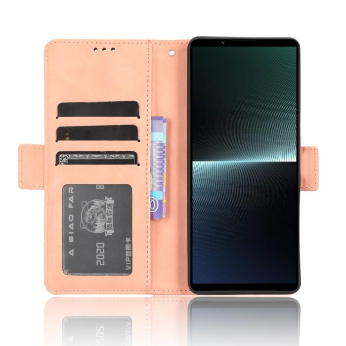 Bild 3,  Sony Xperia 1 V Fodral Med Avtagbart Kortfodral Rosa