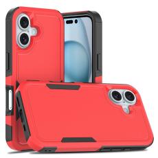  iPhone 16 Skal Extreme Shockproof Hybrid R&ouml;d