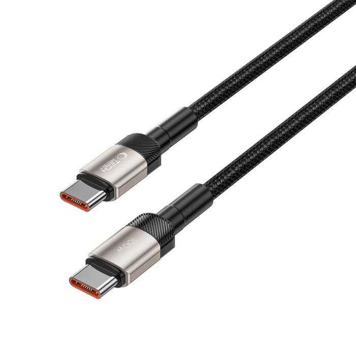 Bild 3, Tech-Protect 100W/5A 2m PD USB-C - USB-C Kabel UltraBoost Evo Titanium