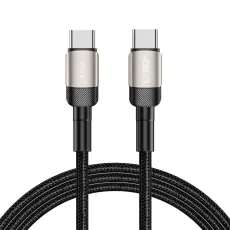 Tech-Protect 100W/5A 2m PD USB-C - USB-C Kabel UltraBoost Evo Titanium