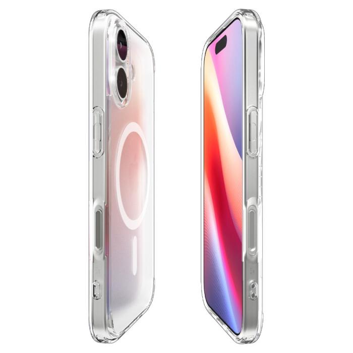 Bild 6, Spigen Spigen iPhone 17 Skal MagSafe Ultra Hybrid Frostad Vit