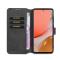 DG.MING Samsung Galaxy A72 - DG.MING Retro Läder Fodral - Svart