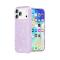  iPhone 17 Pro Skal Hybrid Glitter Lila