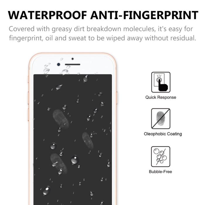 Bild 4,  iPhone 7/8/SE (2020/2022) - Premium Härdat Glas
