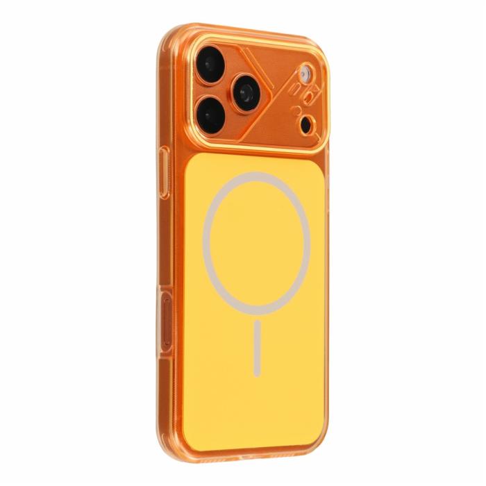 Bild 2,  iPhone 18 Pro Max/17 Pro Max Skal MagSafe Reptåligt Orange